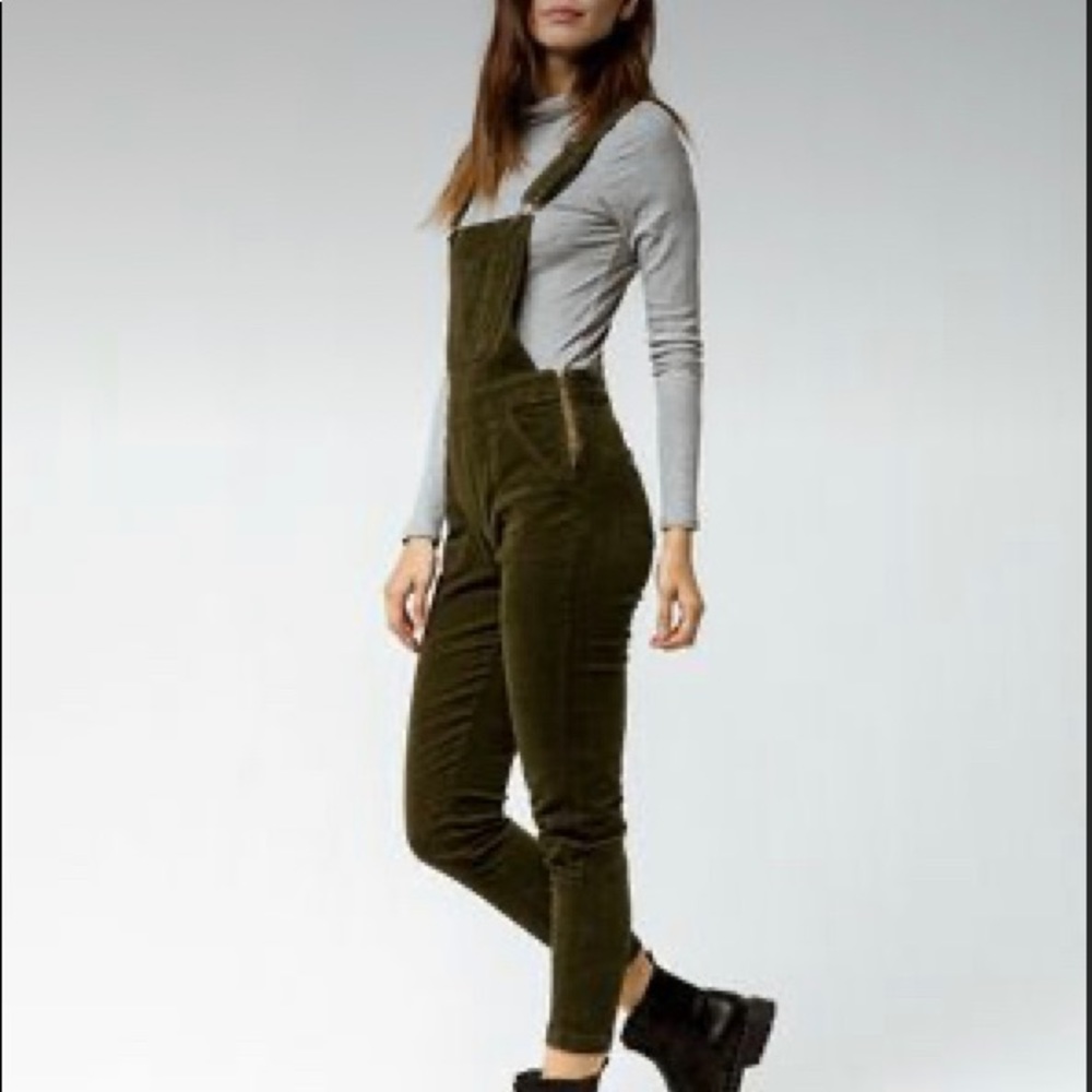 Corduroy overalls